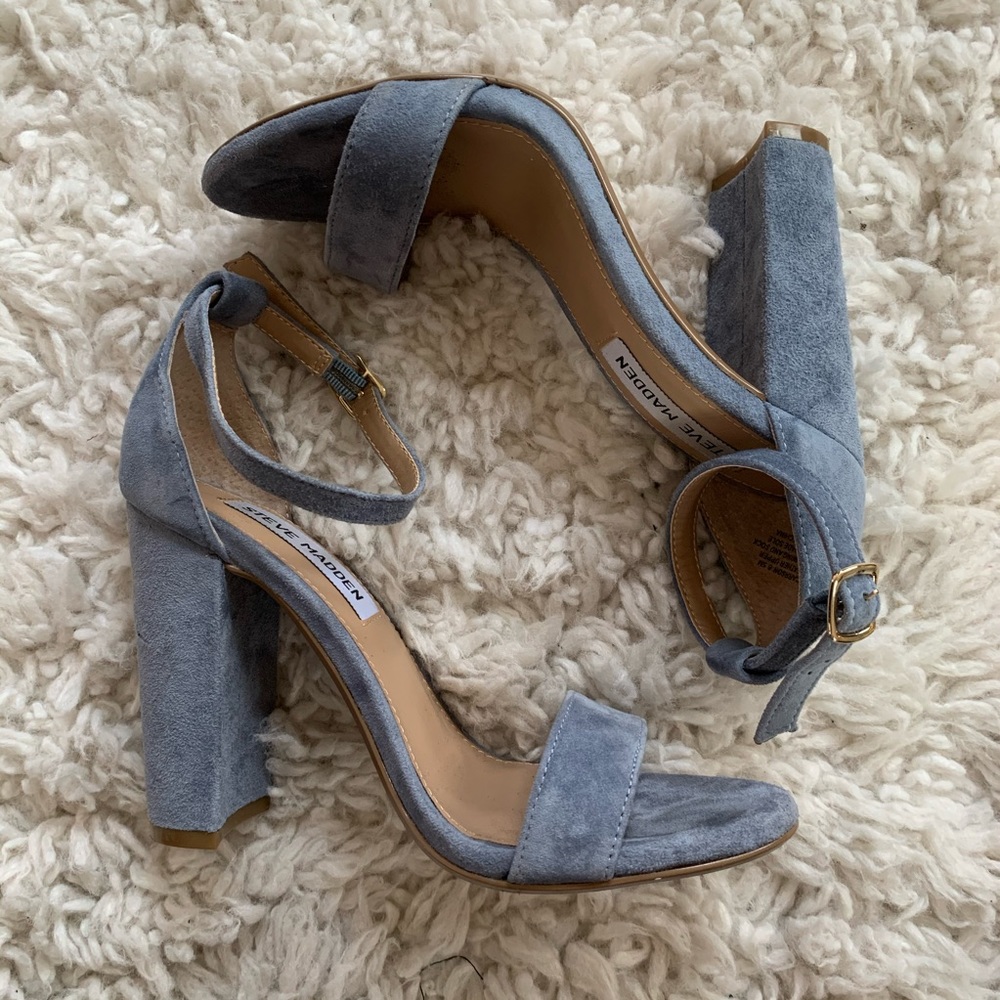 Baby Blue Steve Madden Heels